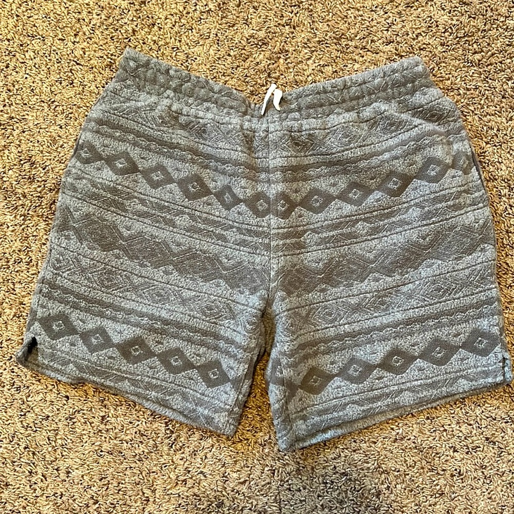 Chubbies fleece lounge shorts, size M, grey.